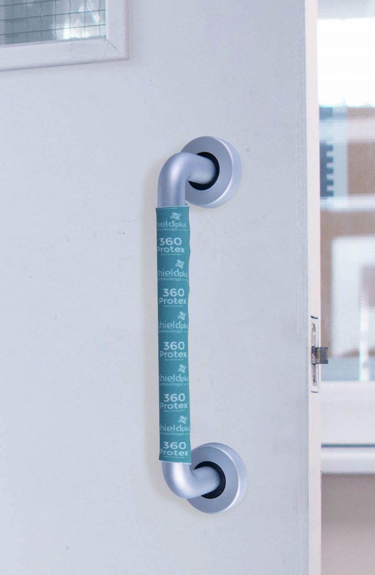 Antibacterial/ Antimicrobial Door Pull Handle Sleeves/Cover/Protector